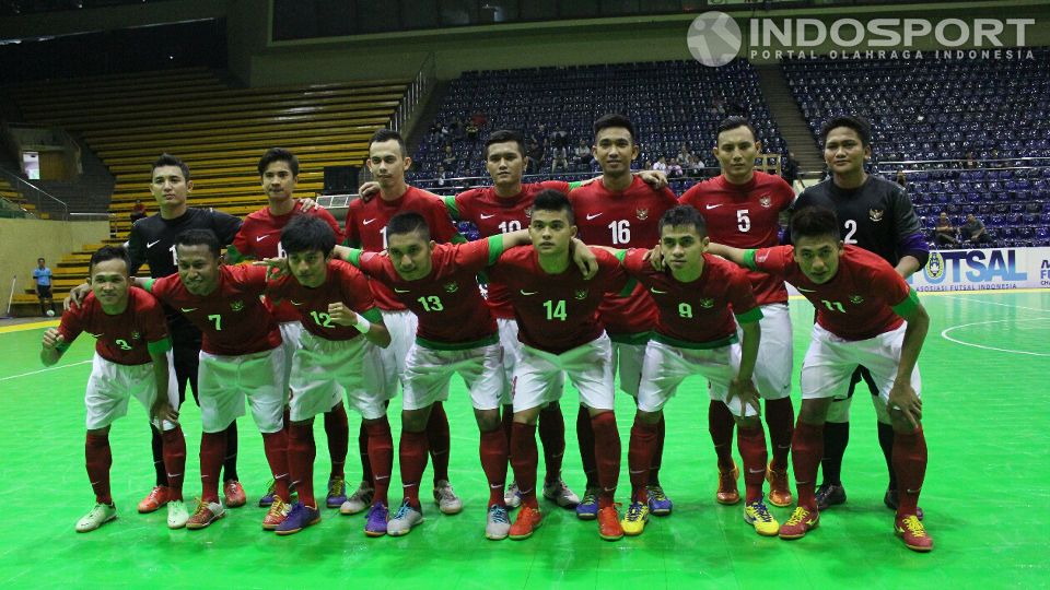 Tim nasional futsal Indonesia. Copyright: &copy; Herry Ibrahim/Indosport